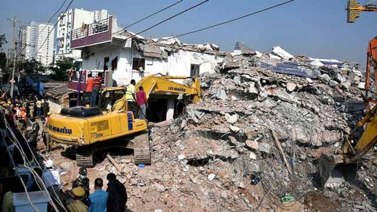 Hyderabad building collapse: 11 bodies retrieved, building owner arrested