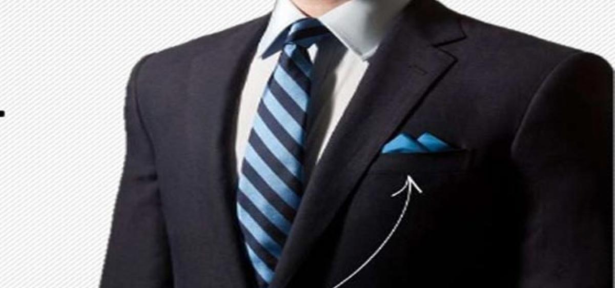 Choose pocket square wisely