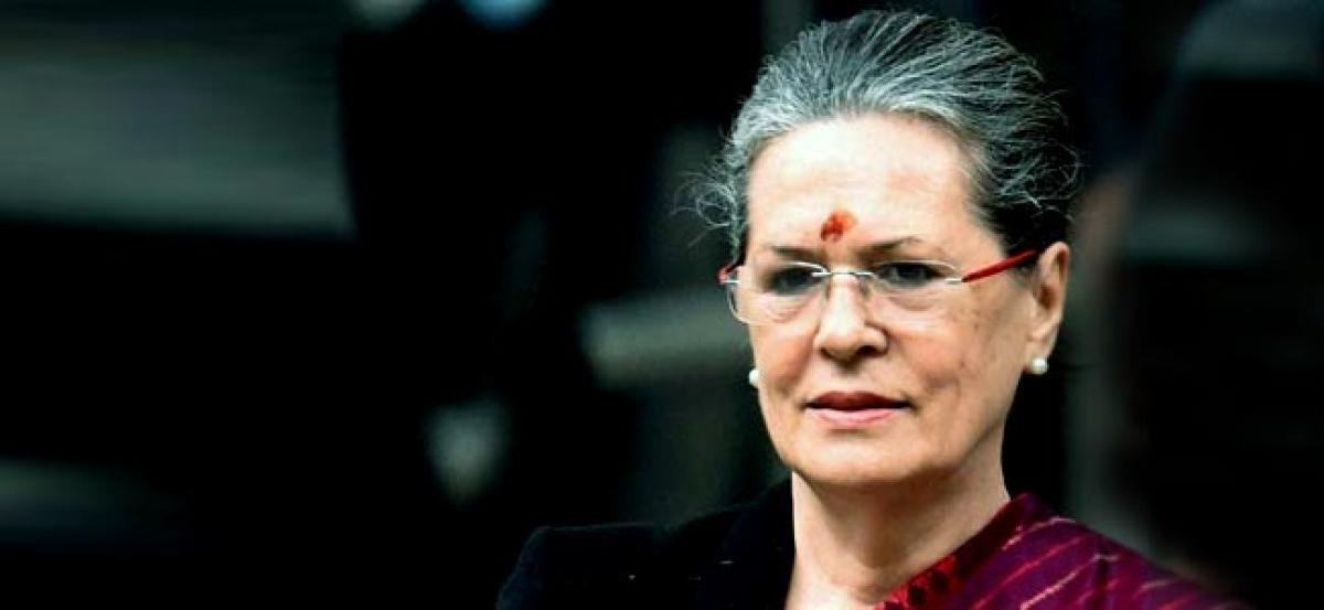 Unwell Sonia Gandhi skips crucial Congress Working Committee meet