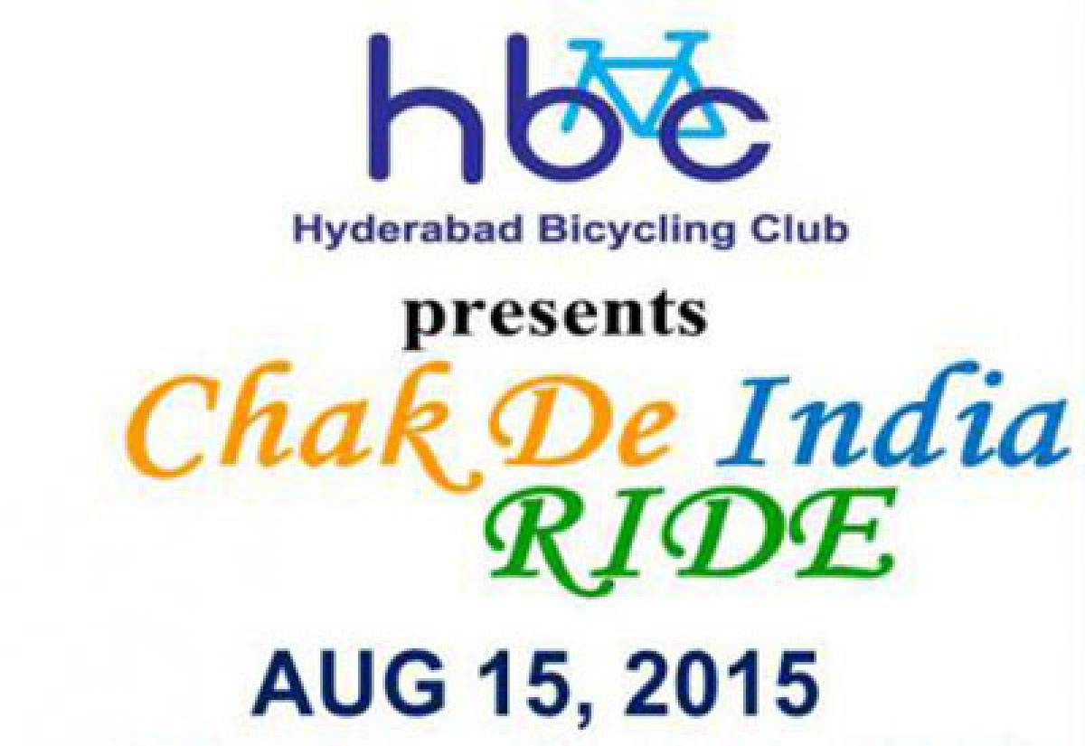 Chak De India ride today!