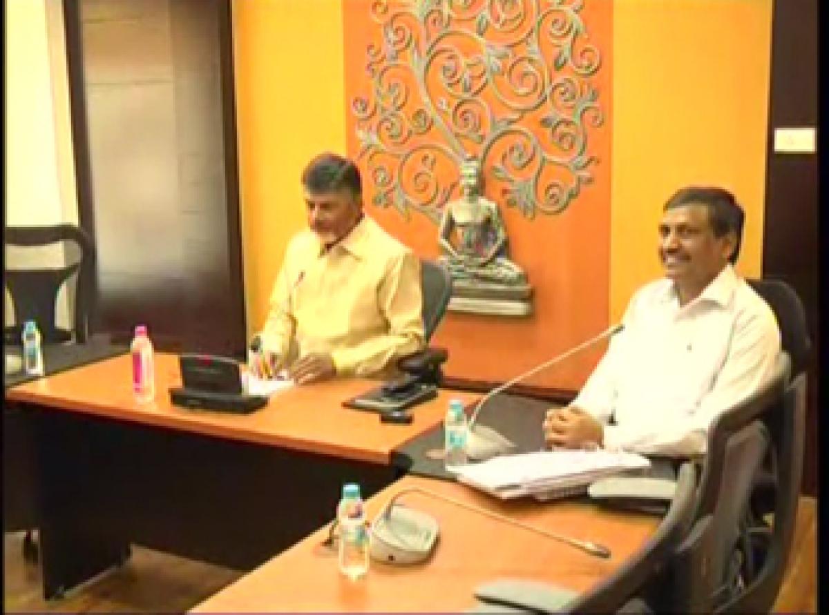 Chandrababu Naidu angry with Centre