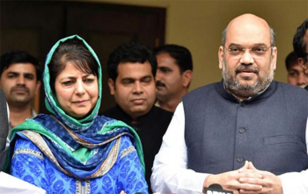 There was never breakdown in BJP-PDP coalition