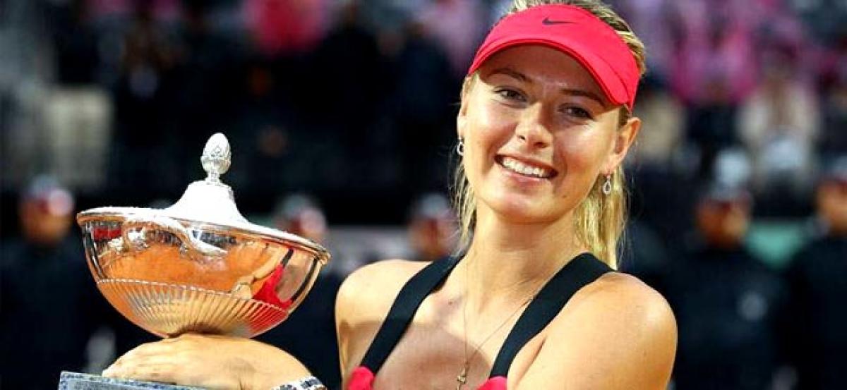 ITF denies trying to ban Russian tennis star Maria Sharapova for 4 years