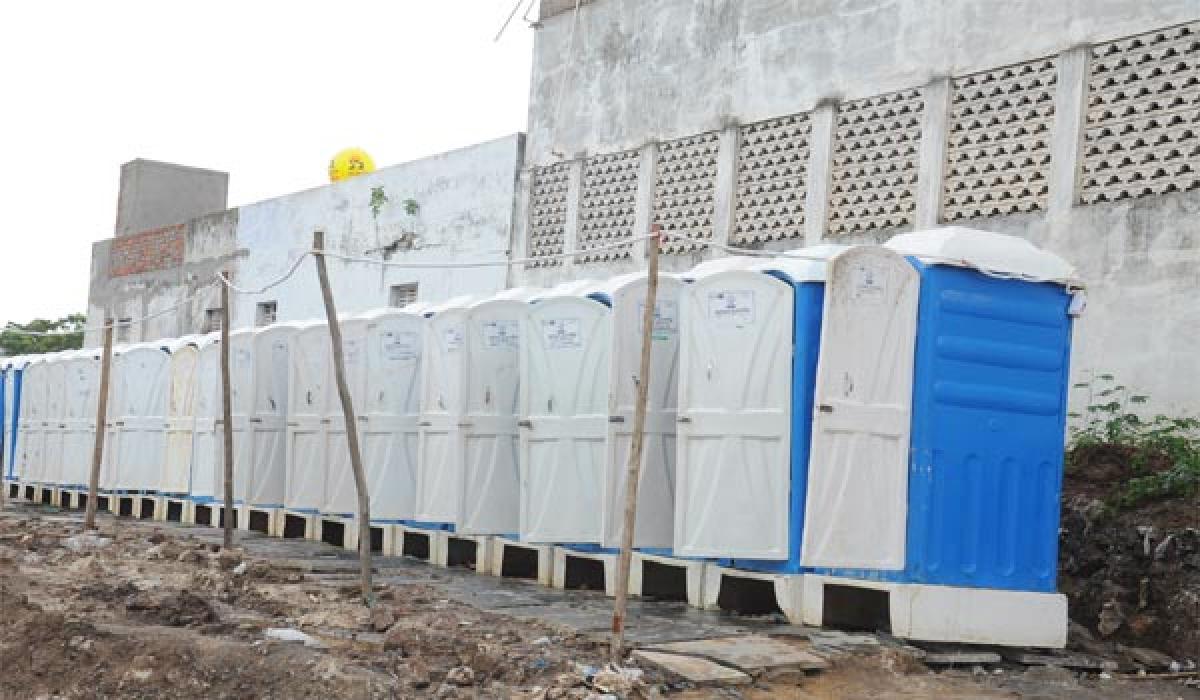 Mobile toilets a big hit