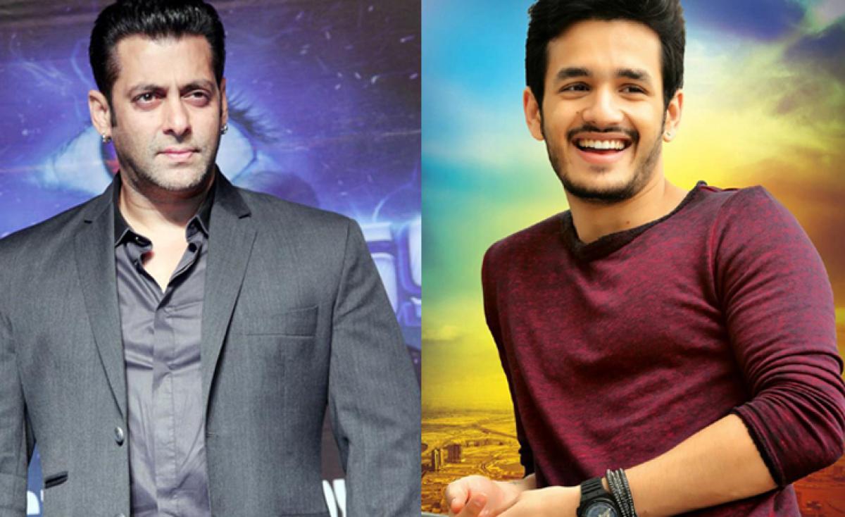 Salman Khan to release teaser of Akkineni Akhils debut