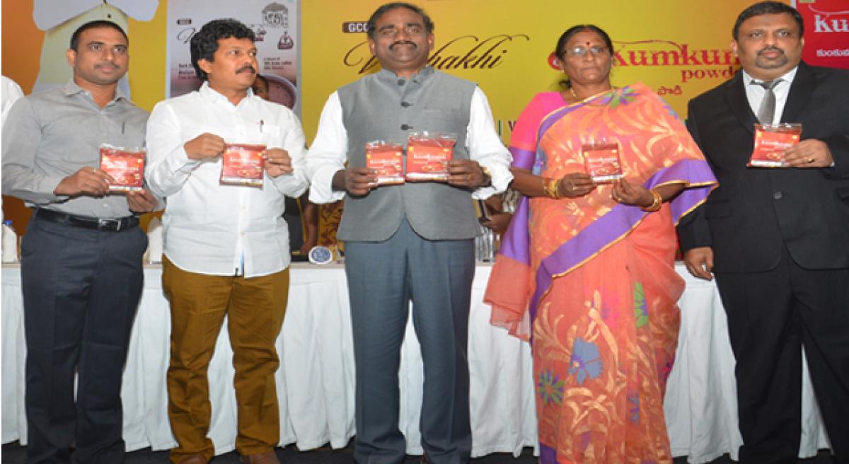 Girijan Cooperative Corporation’s Vaishakhi coffee, kumkum launched