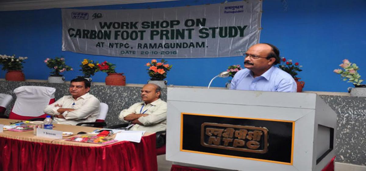 Workshop on Carbon Footprint Study at NTPC