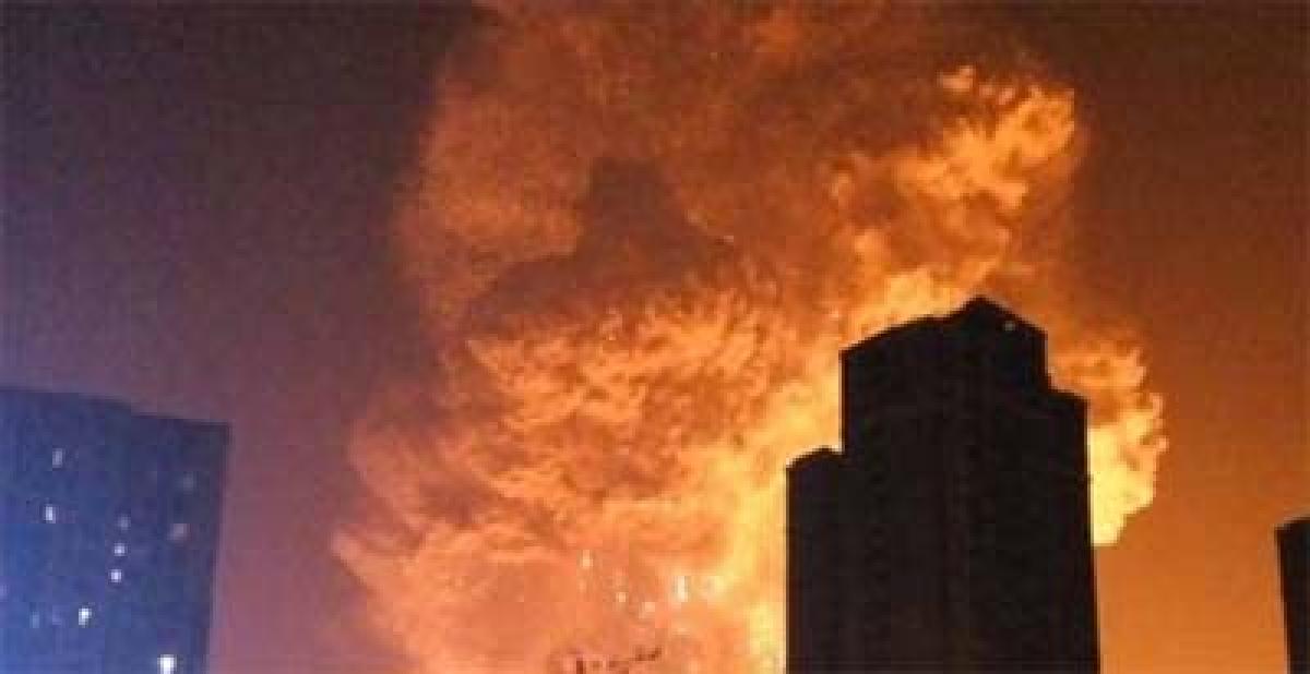 China blast toll 114, 70 still missing