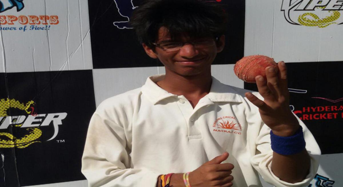 Vamsi stars in Natraj Cricket Club win