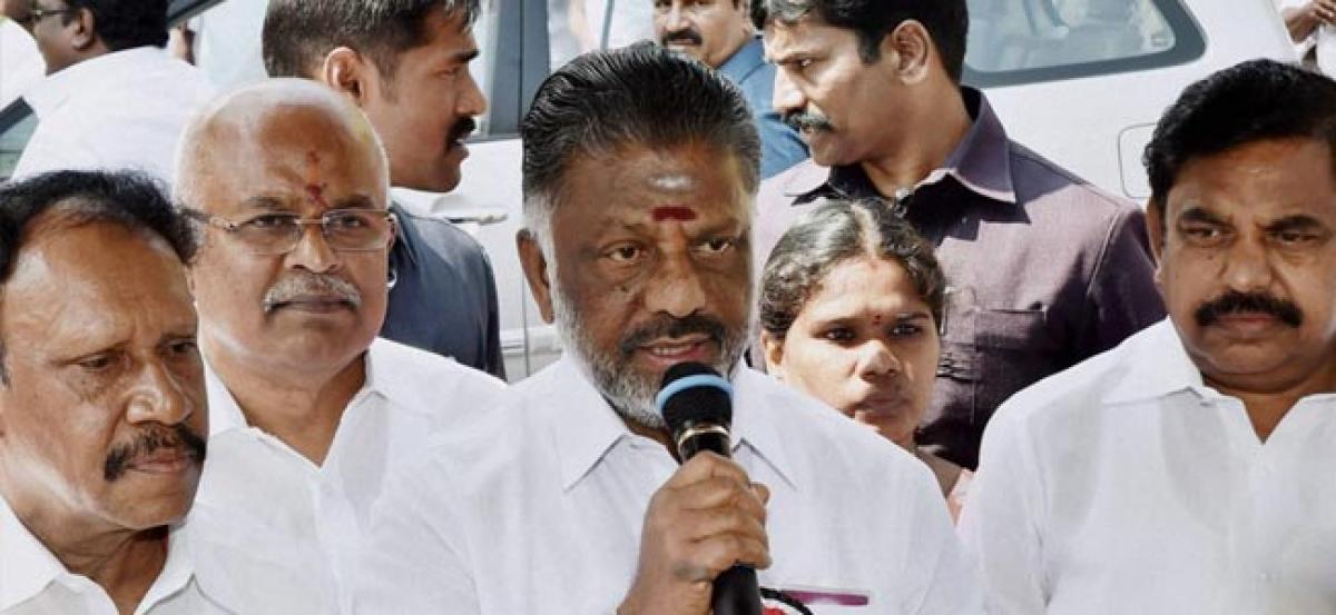 Ready to withdraw resignation, if required: Panneerselvam