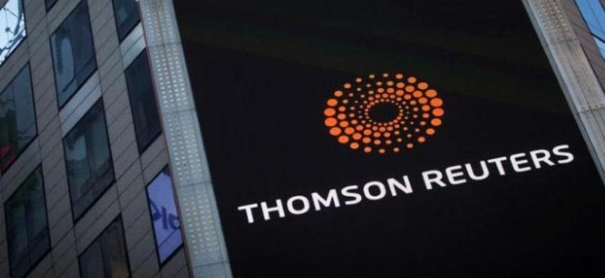 Thomson Reuters reports slightly lower third-quarter net profit