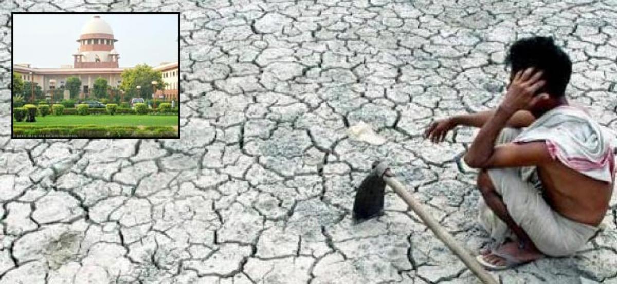 Drought: Dont dig well when house is on fire, SC to Centre