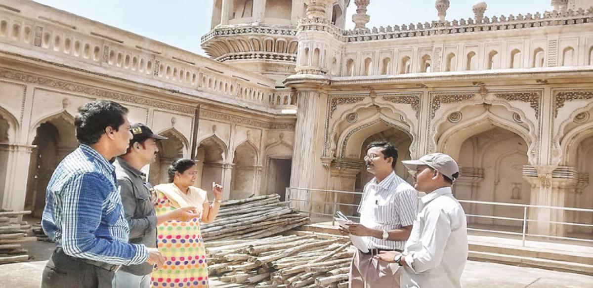 Experts step in for Charminar repair