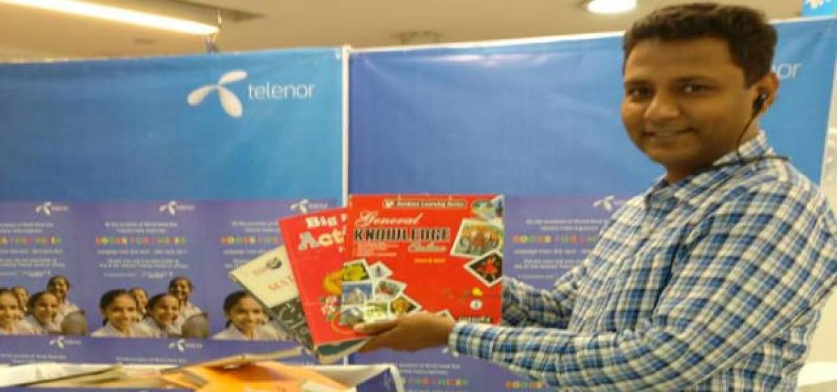 Telenor India spreads the joy to reading