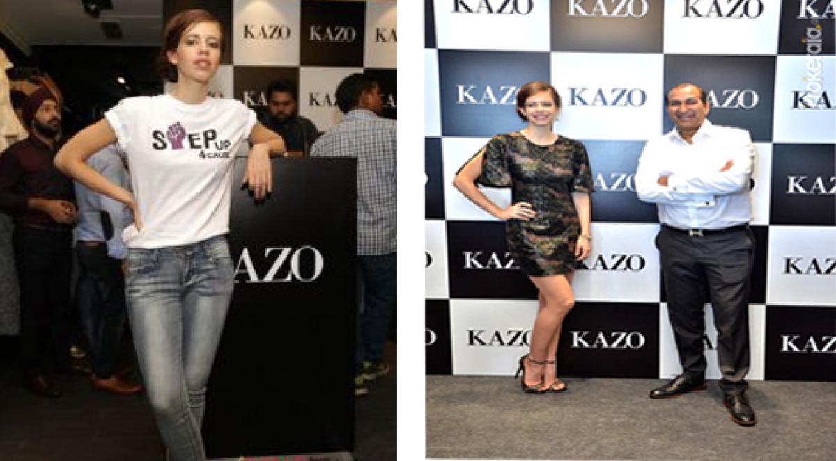 Kazo A/W 2016 is timeless and elegant: Kalki Koechlin 