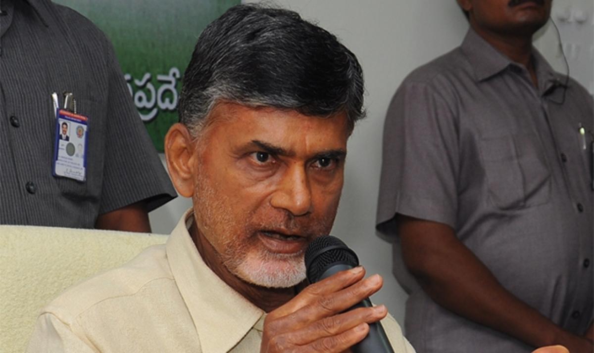 Chandrababu cancels media meet midway following Mudragadas threat