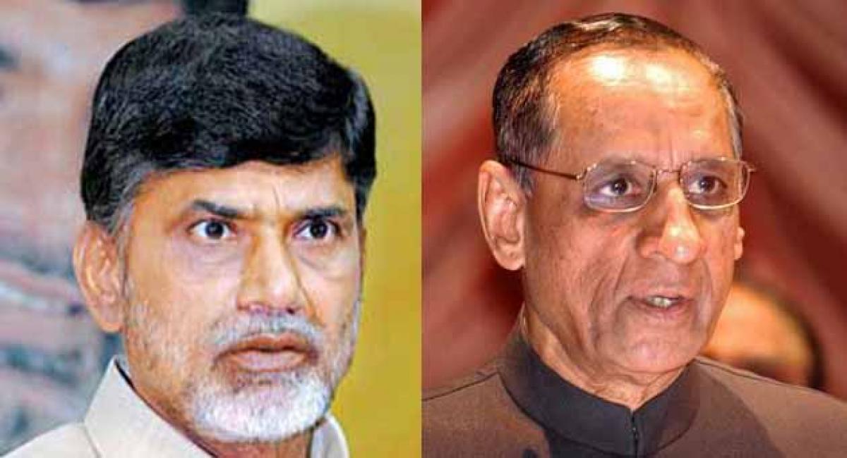 Gap widens between Chandrababu-ESL over EC appointment for Andhra Pradesh