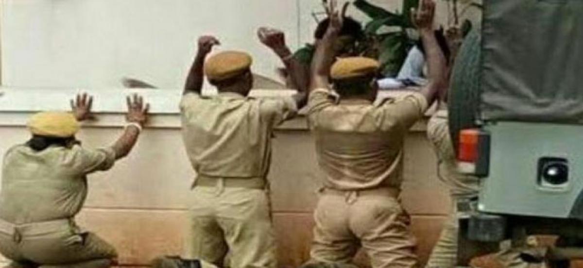 Odisha: 4 home guards forced to kneel down over improper uniform