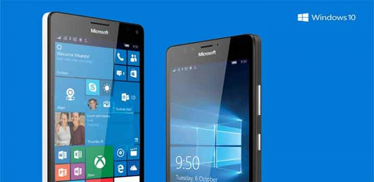 Microsoft unveils new smartphones, tablet and fitness tracker