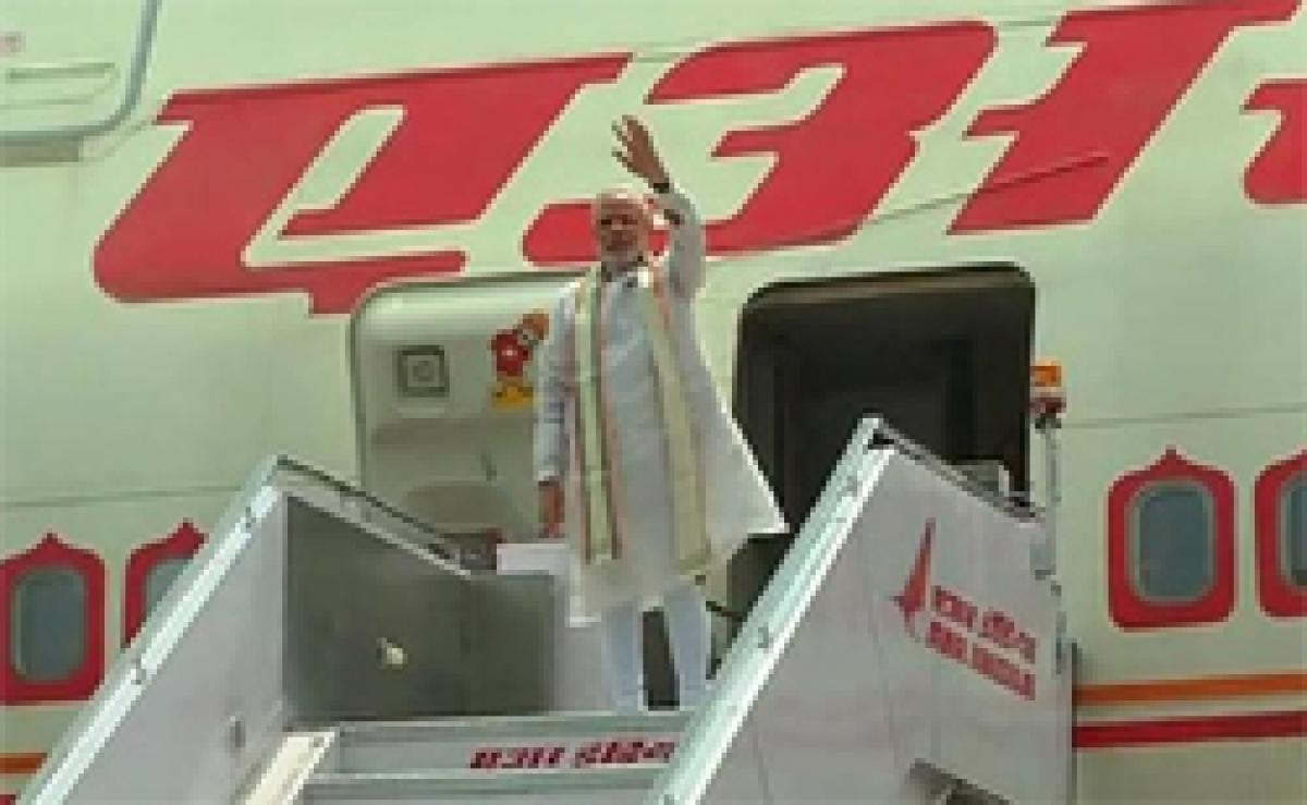 PM Modi leaves for UAE