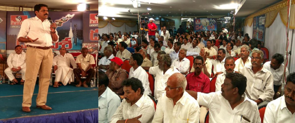 Farmers oppose land pooling for Machilipatnam Port