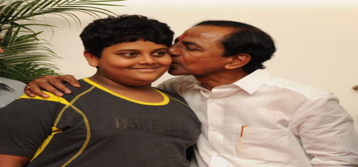 KCR has grand birthday bash