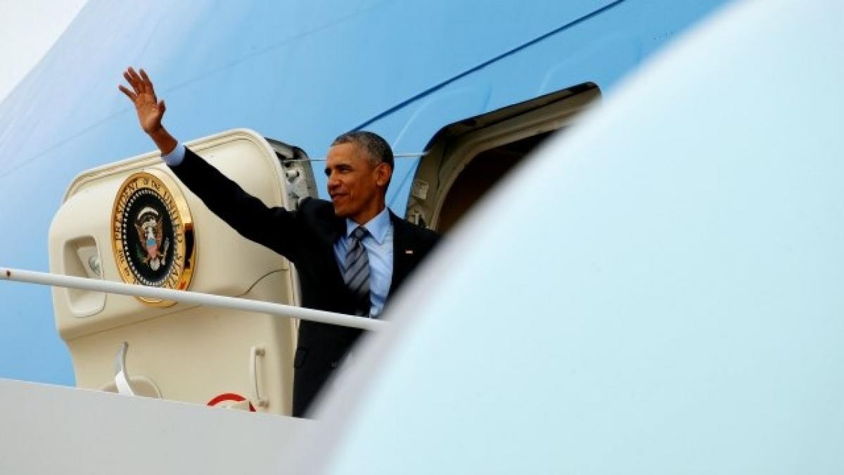 Barack Obama embarks on visit to Saudi Arabia, UK, Germany