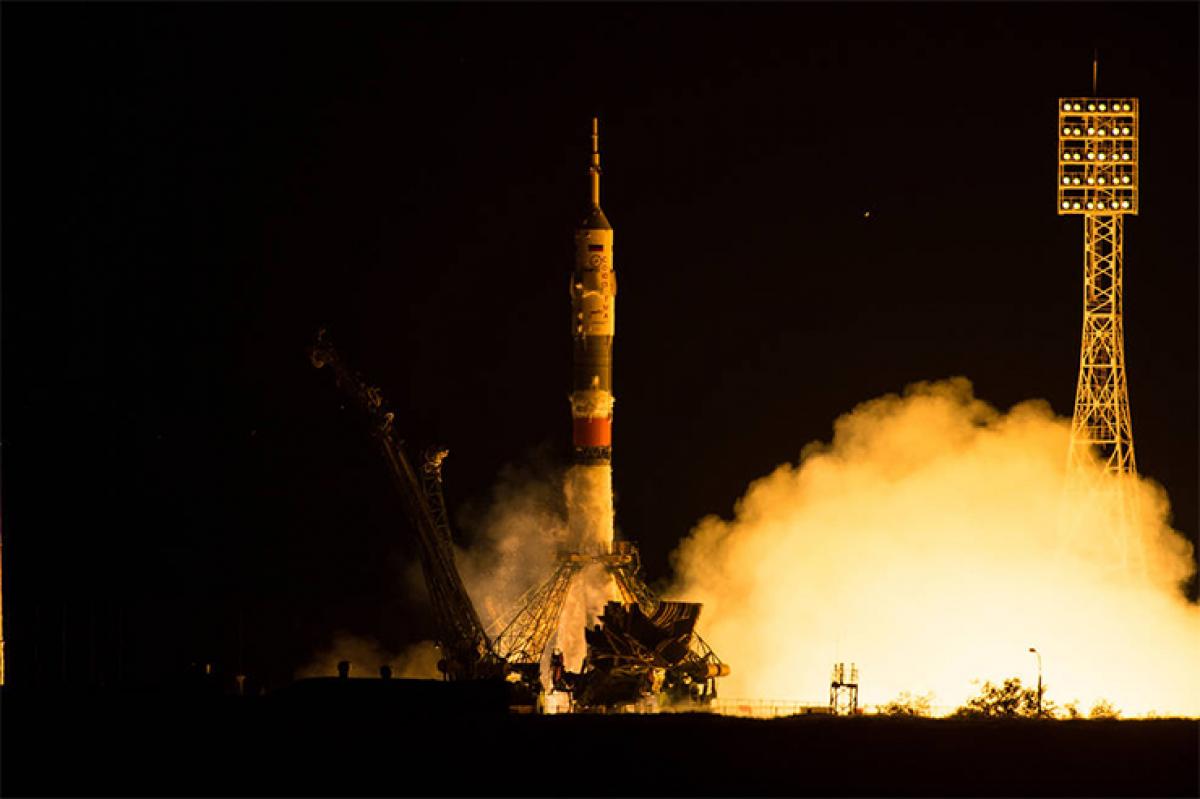 Expedition 44 astronauts reach ISS for Mars research