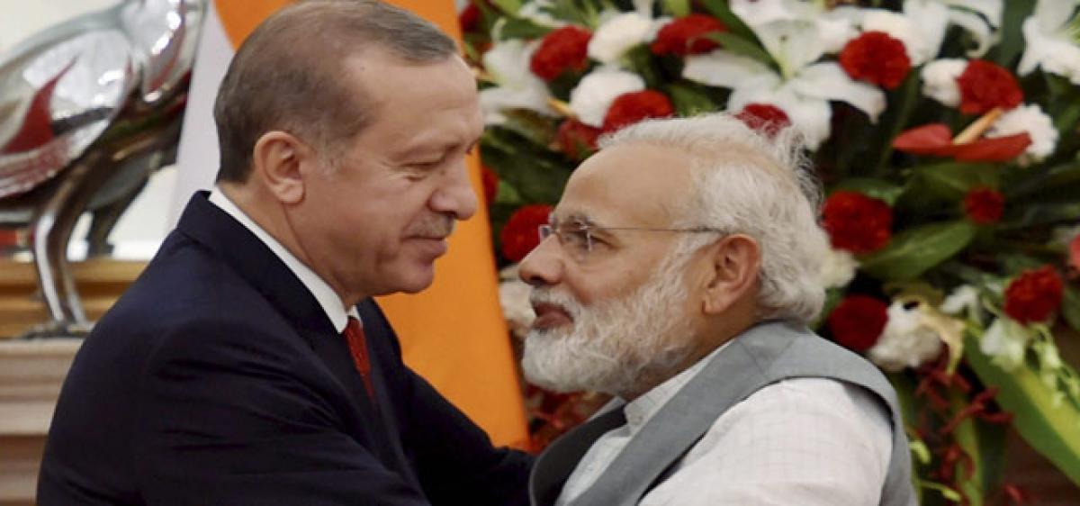 Turkish Prez Erdogan for multilateral talks on J&K