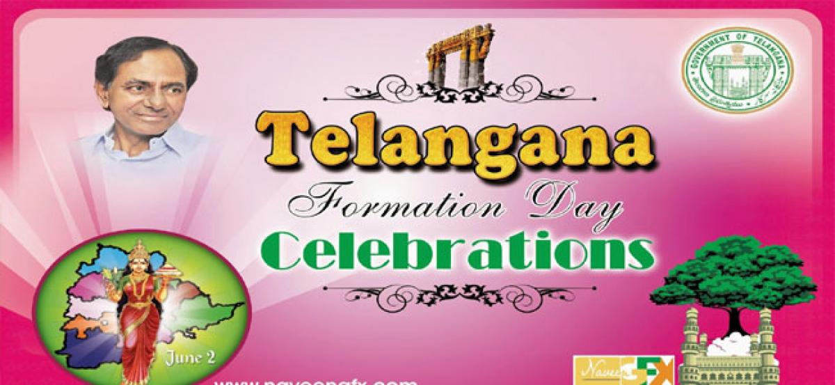 Grand gala marks  Telangana State Formation Day  in Delhi