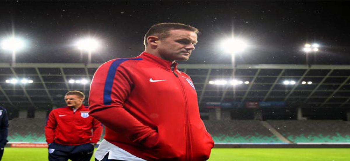England omit Wayne Rooney for World Cup Group F qualifier
