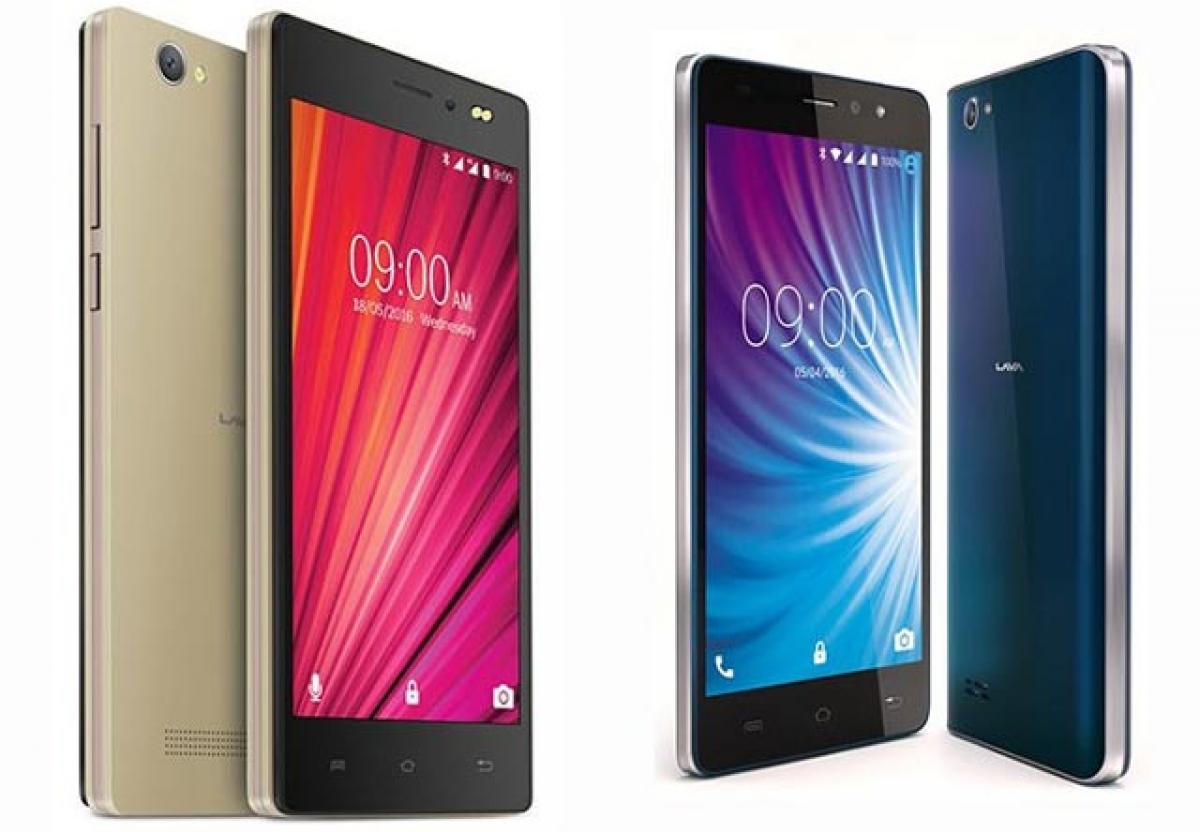 Lava unveils two new 4G-enabled smartphones