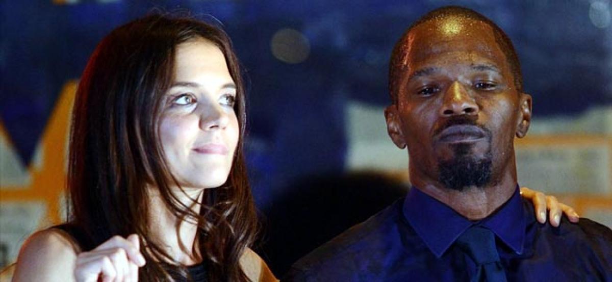 Katie Holmes, Jamie Foxx enjoy romantic dinner date