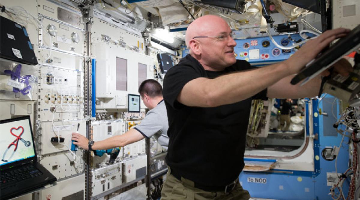 Veteran US astronaut Scott Kelly says goodbye to NASA