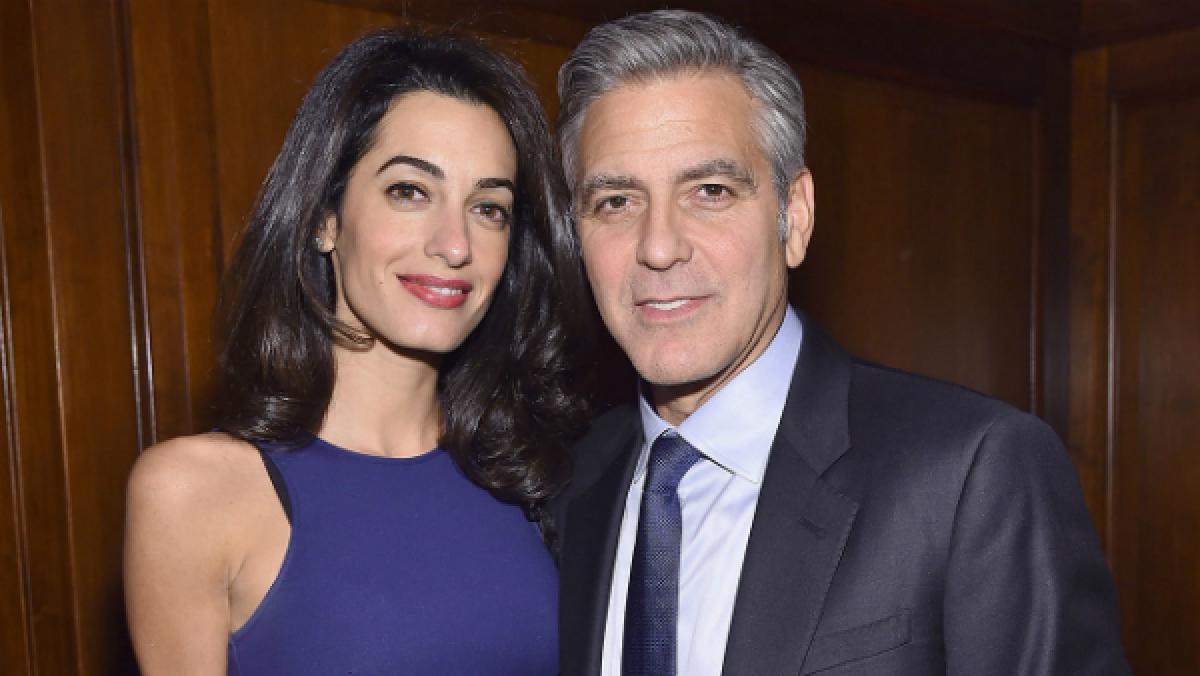 Amal Clooney hints at pregnancy rumours