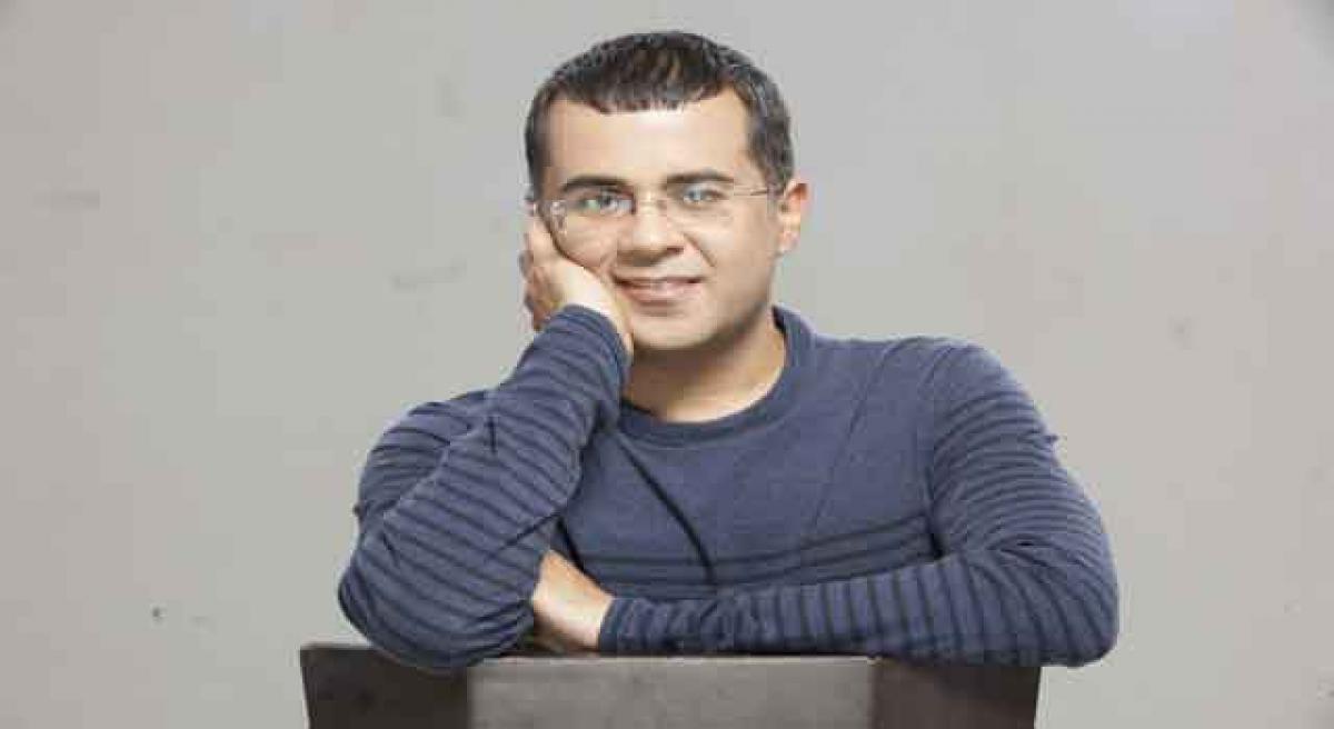 Writing simpler than making films, says Chetan Bhagat