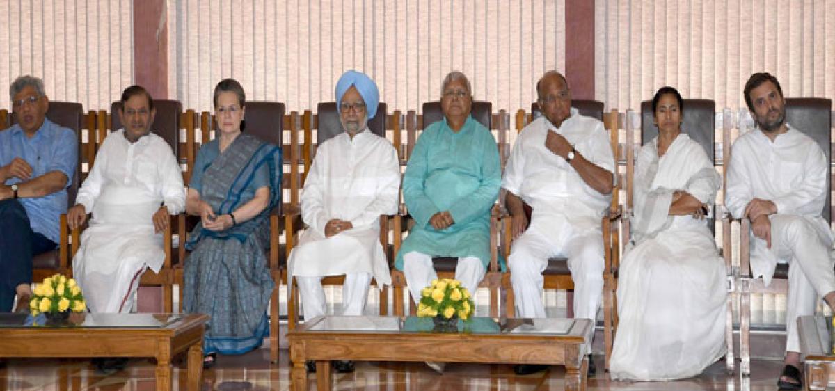 Opposition to fight if no deal on NDA nominee for Prez