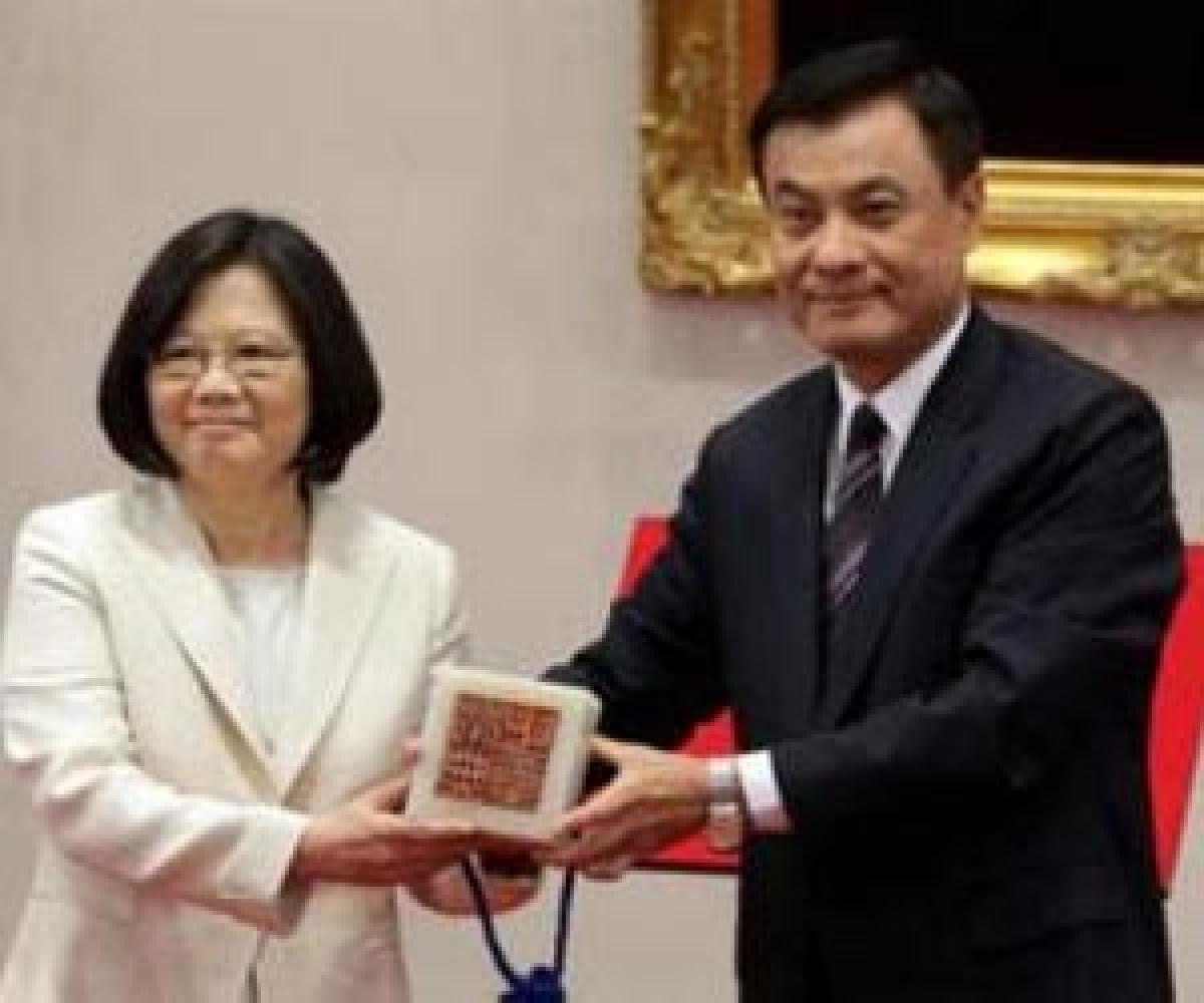 Tsai Ing-wen sworn-in as Taiwans first woman President