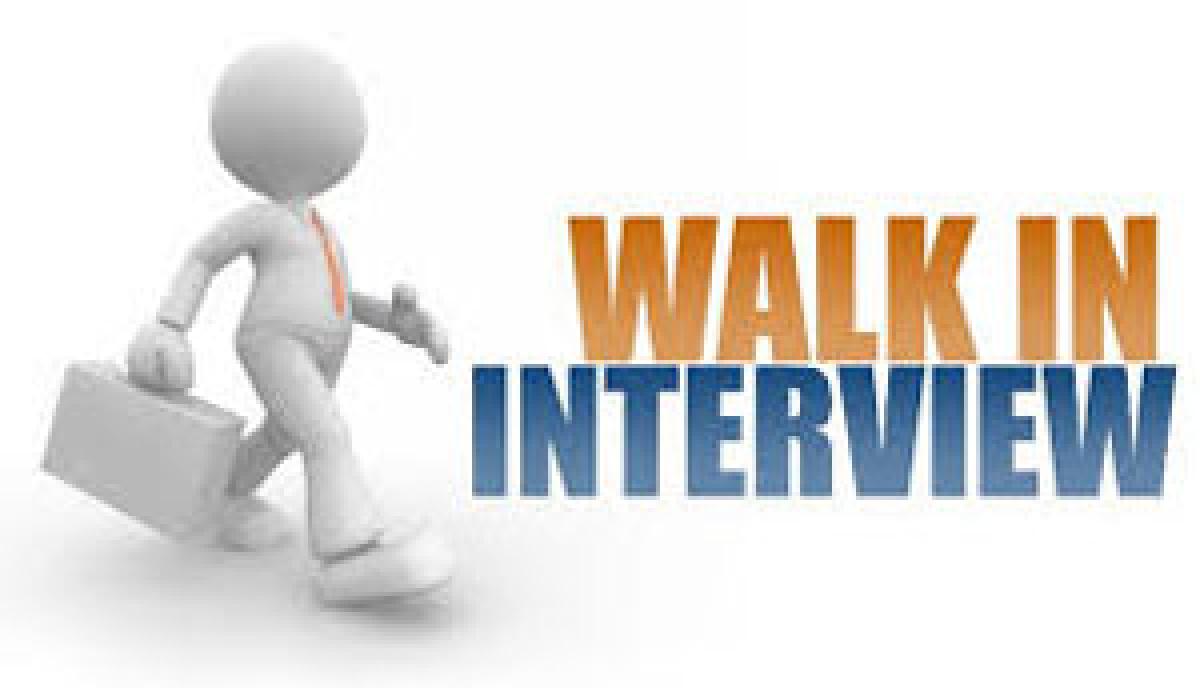 Walk-in interviews for engineering graduates, diploma holders