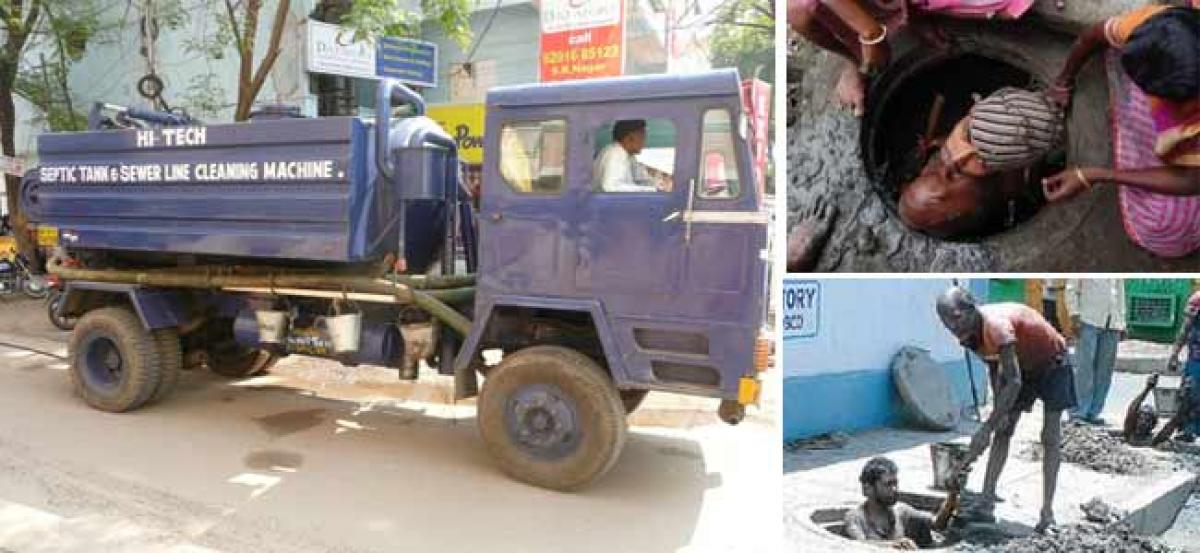 To end manual scavenging, Hyd gets modern machines