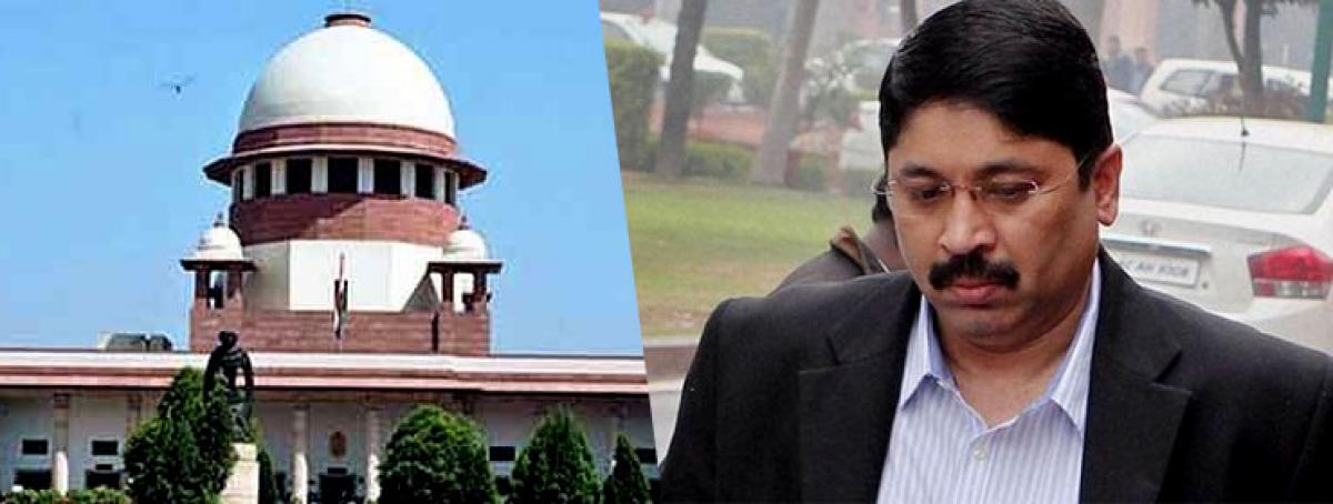 SC asks Maran to appear before CBI, cooperate with probe