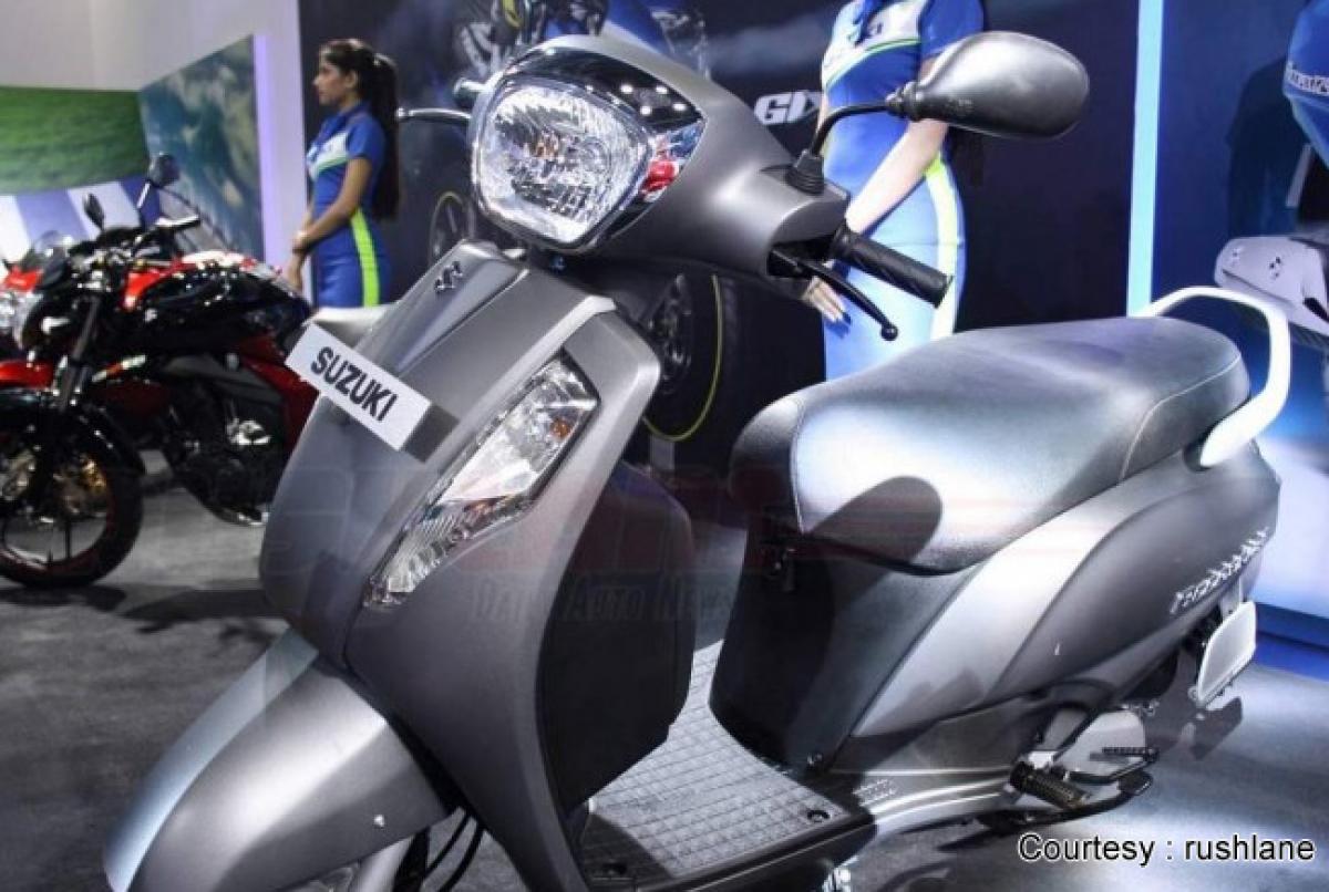 Auto Expo 2016: Suzuki Access 125 automatic scooter redesigned look
