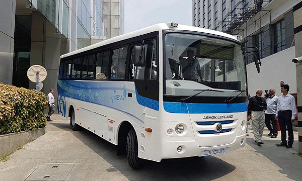 Ashok Leyland launches Made in India electric bus