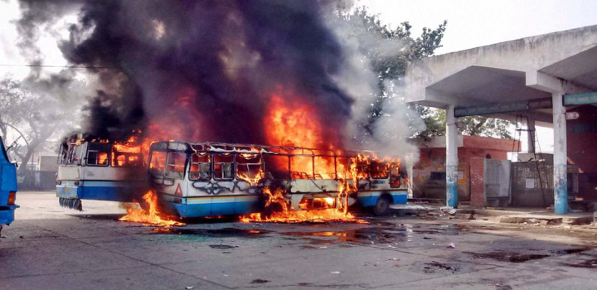 Haryana burns as Jat stir turns violent