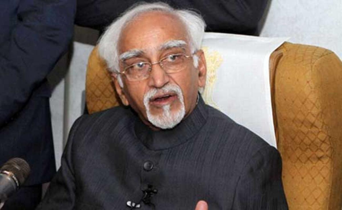 Vice President Hamid Ansari Says Pakistan Differentiates Between Good And Bad Terrorists