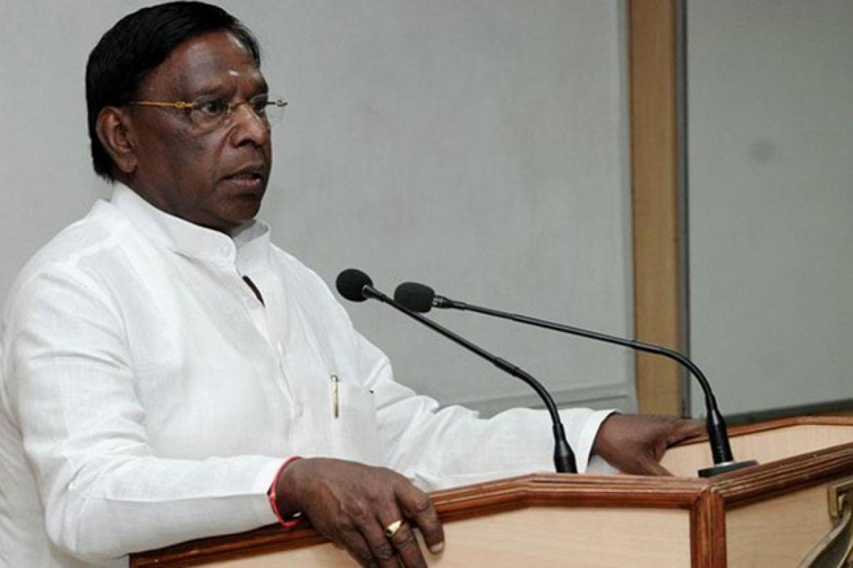 Puducherry CM: NDA govts stand over constitution of CMB exposed its intention