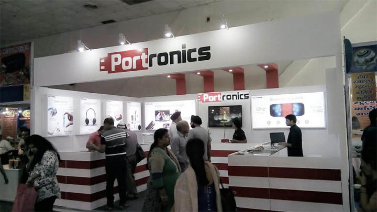 Portronics showcases its Progressive Tech-Gadgets at IITF