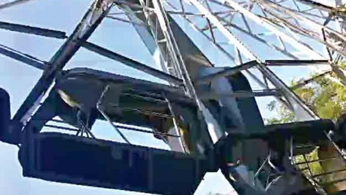 Chennais amusement park mishap due to giant wheel collapse