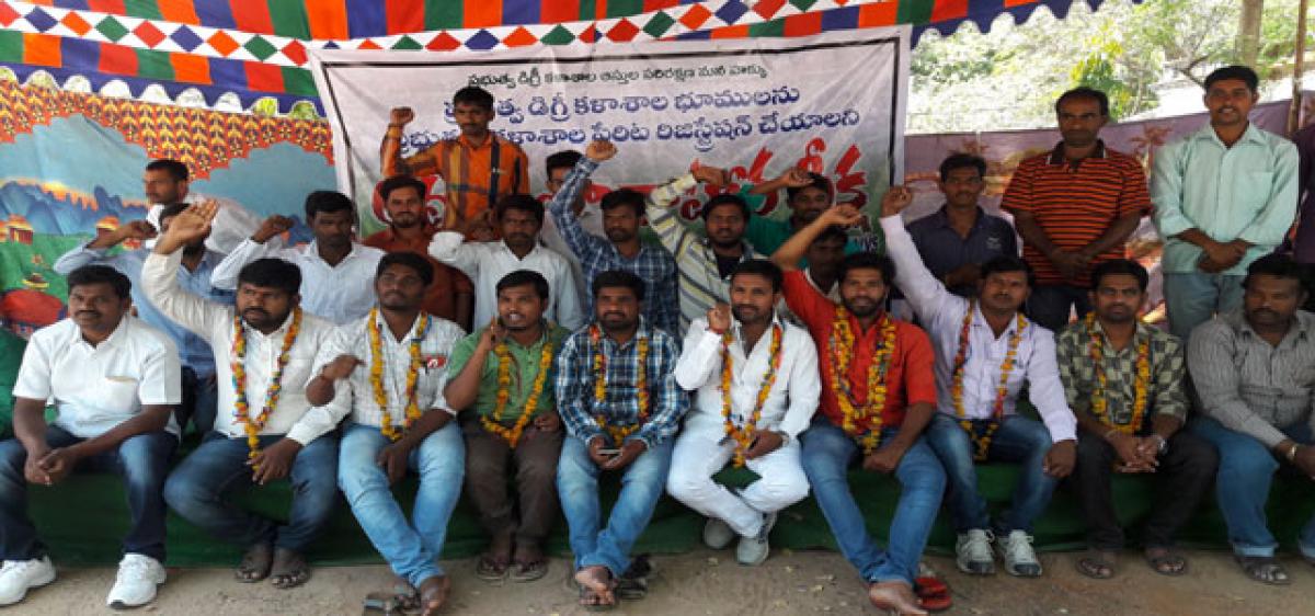 Student unions launch indefinite fast