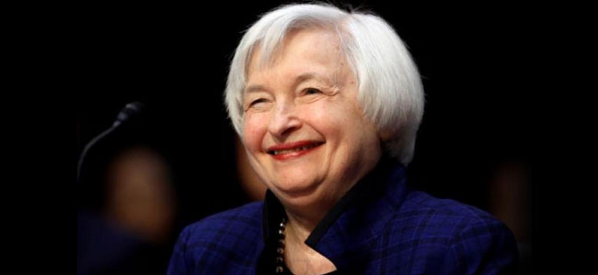 Yellen says Fed could raise interest rates relatively soon